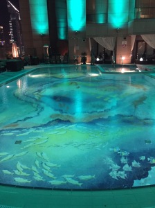 This is the photo of the pool I am referring to. This ended up being the biggest talking point of the meal. 